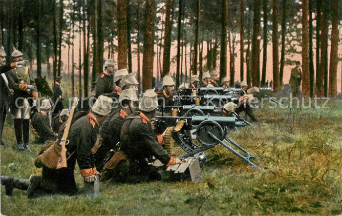 Militaria Deutschland Maschinengewehr Division Kaserne