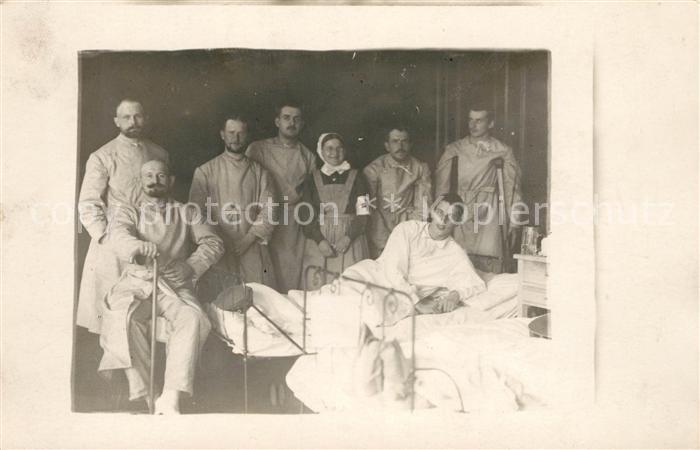 Militaria Deutschland WK1 Halberstadt Lazarett Domklub Rotes Kreuz