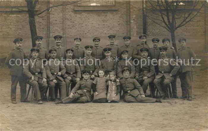 Militaria Deutschland WK1 Mainz Kaserne Foto