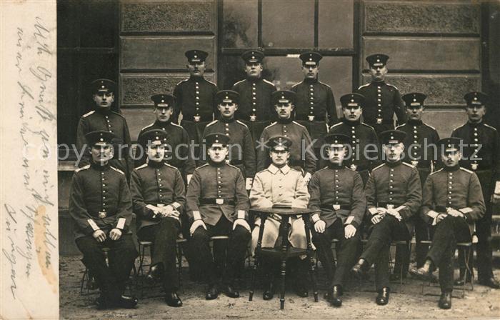 Militaria Deutschland WK1 Luebeck Foto Uniformen