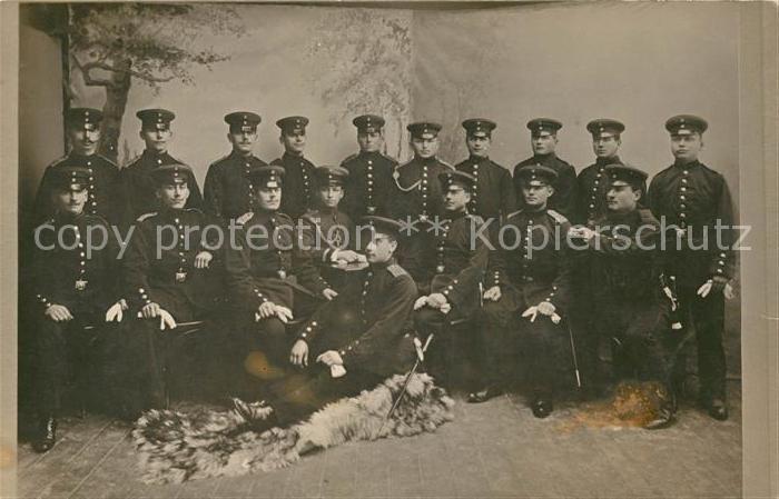Militaria Deutschland WK1 Muellheim Baden Gruppenfoto