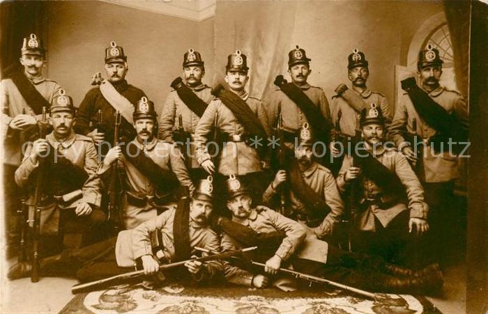 Militaria Deutschland Hattstedt Landsturm Bataillon