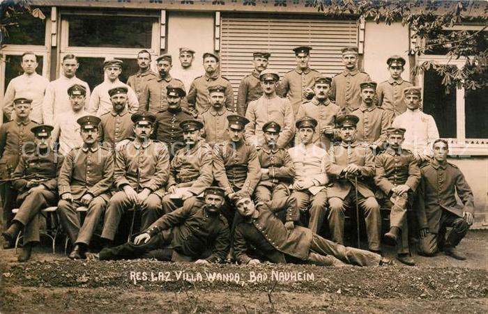 Militaria Deutschland WK1 Bad Nauheim Lazarett Villa Wanda