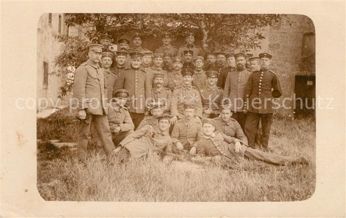 Militaria Deutschland WK1 Freundental Wuertt. Foto