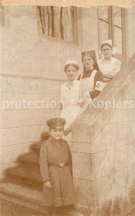 Militaria Deutschland WK1 Lazarett Neustadt Orla Foto Rotes Kreuz