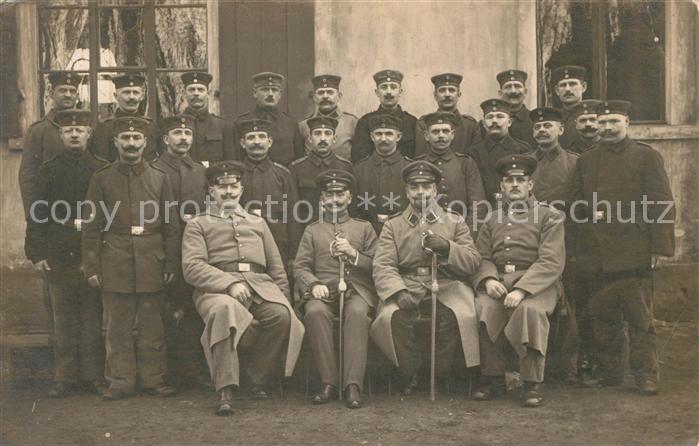 035 Regiment FR Fuesilier Brandenburg Havel Rathenow Gruppenfoto Landsturm IR 35