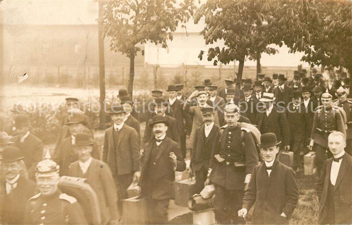 Militaria Deutschland WK1 Lager Lockstedt Einmarsch