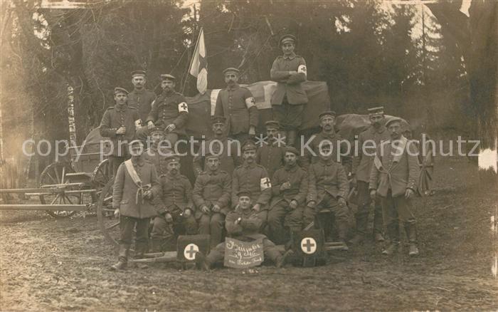 Militaria Deutschland WK1 Rostes Kreuz Foto Nr. 124