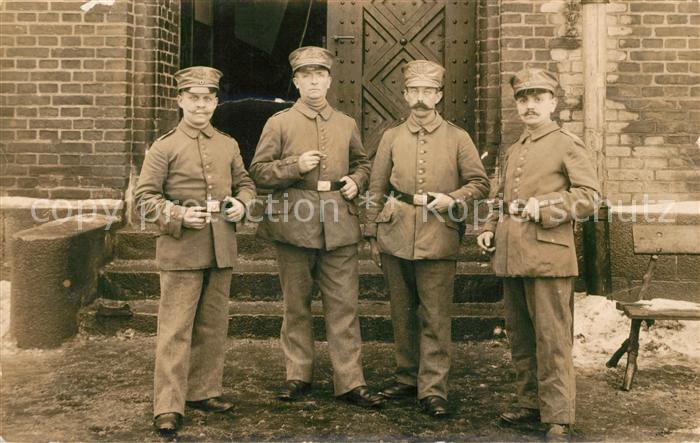 Militaria Deutschland WK1 Landsturm Feldgrau Foto