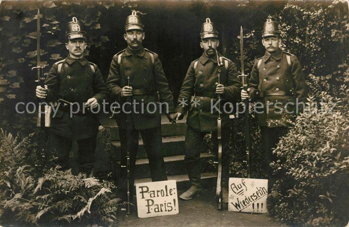 035 Regiment FR Fuesilier Brandenburg Havel Landsturm Foto Uniformen