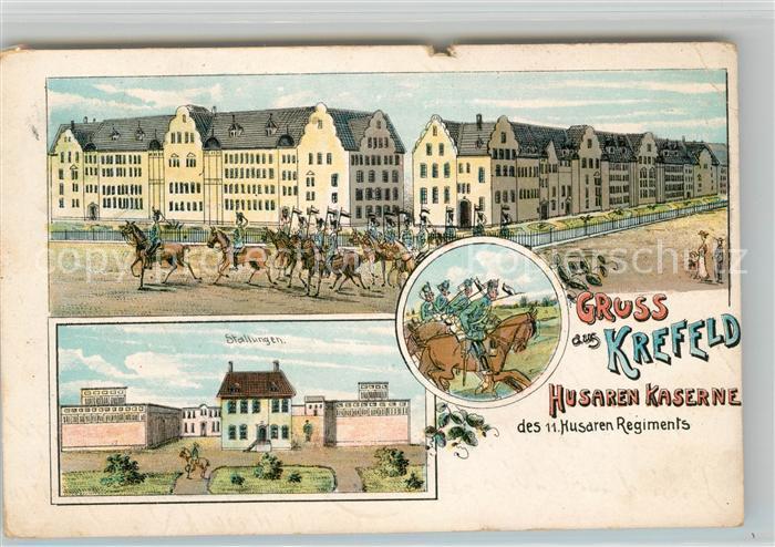 011 Regiment HR 011 Husaren Krefeld Lithodefekt