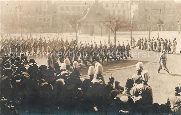 120 Regiment IR 120 Infanterie Ulm Donau Parade Foto