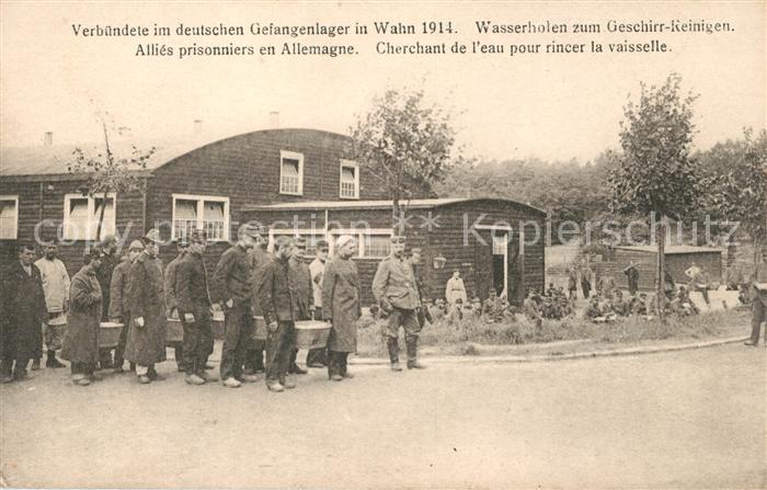 Militaria Deutschland WK1 Gefangenenlager K?ln Wahn