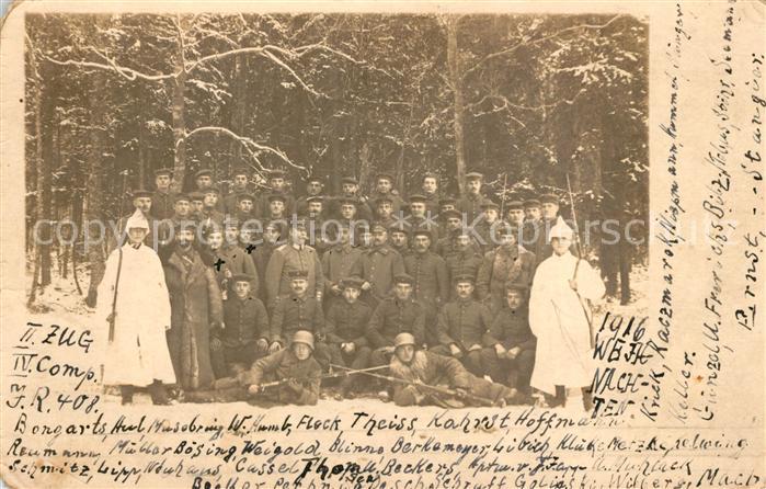 408 Regiment mobil IR 408 Infaterie ex Berlin Schneemontur II. Zug IV. Kompagie