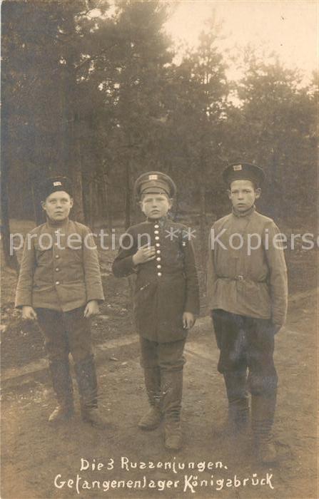 Militaria Deutschland WK1 Kriegsgefangene Russen K?nigsbr?ck