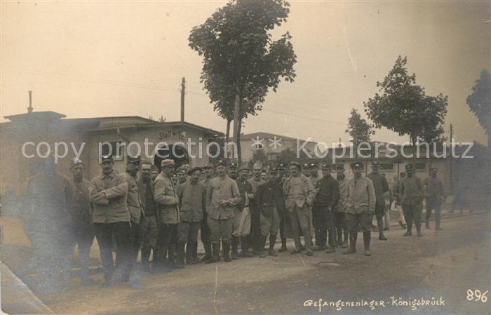 Militaria Deutschland WK1 Kriegsgefangenenlager K?nigsbr?ck