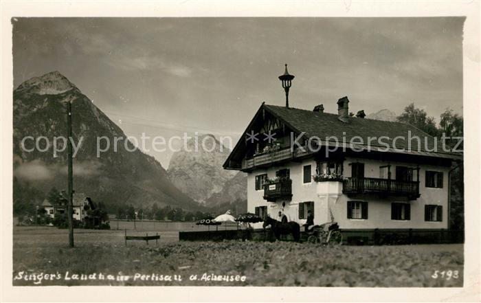 Pertisau Achensee Singer's Landhaus