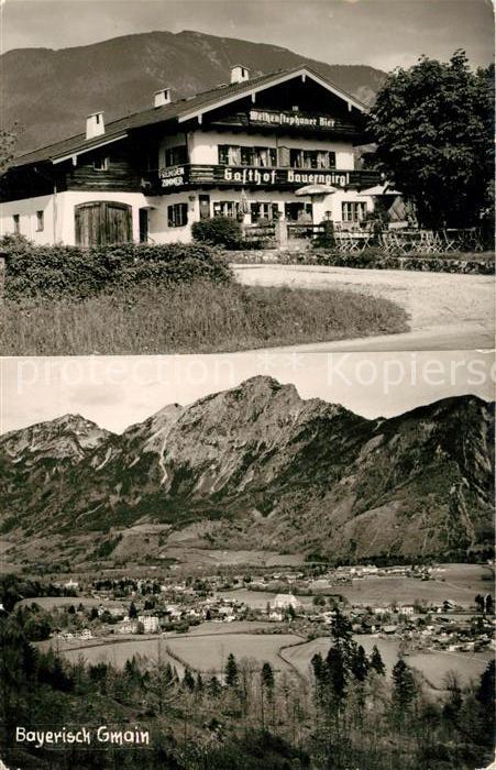 Bayrisch Gmain Tirol Cafe-Gaststaette Bauerngirgl