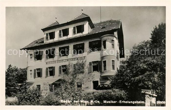 Baden Wien Musiker-Erholungsheim