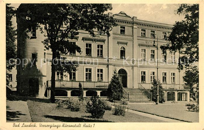 Bad Landeck Versorgungs-Kuranstalt Haus 1