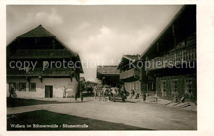 Wallern Boehmen Volary Prachatice Prachatitz CZ Saeumerstrasse