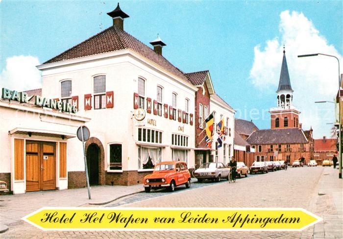Appingedam Groningen Hotel-Cafe Het Wapen van Leiden