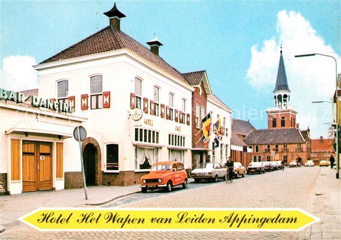 Appingedam Groningen Hotel-Cafe Het Wapen van Leiden