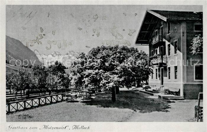 Bad Reichenhall Gasthaus zum Motzenwirt Melleck