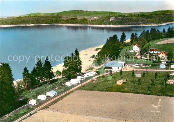 Settons Les Fliegeraufnahme Camping Lac