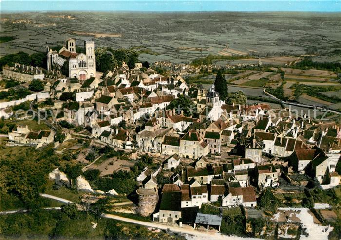 Vezelay Fliegeraufnahme