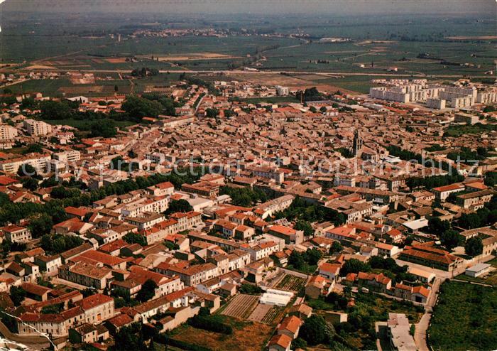 Lunel Fliegeraufnahme Porte de la Camarque