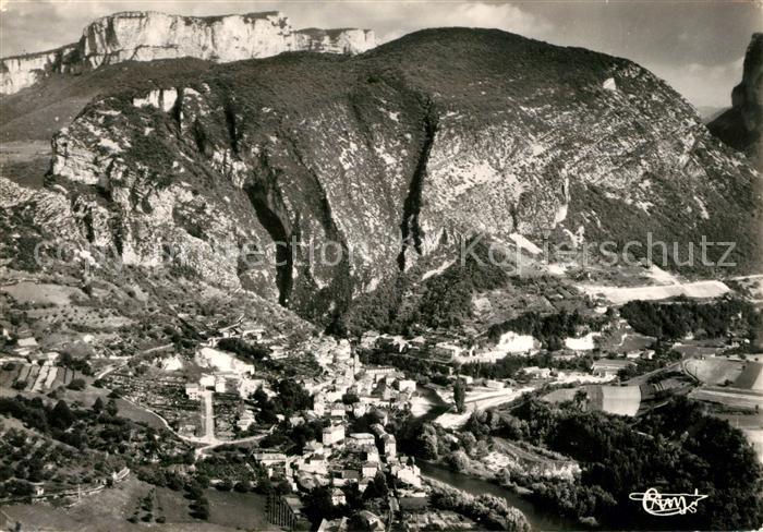 Pont-en-Royans Fliegeraufnahme Montagne de Cournouse