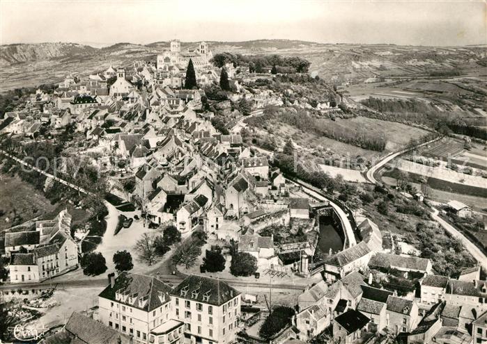 Vezelay Fliegeraufnahme