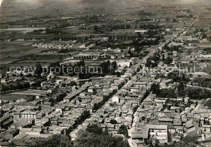 Belleville-sur-Saone Fliegeraufnahme