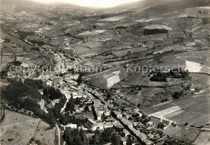 Beaujeu Rhone Fliegeraufnahme