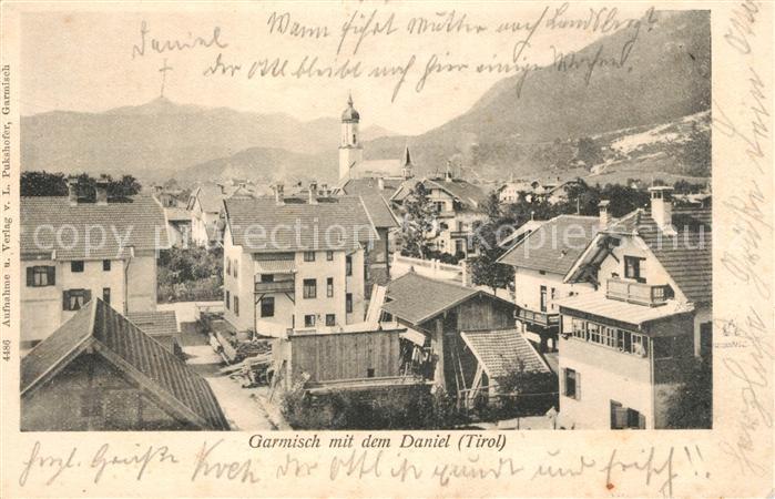 Garmisch-Partenkirchen Panorama mit Daniel
