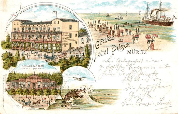 Mueritz Hotel Pusch Strandleben