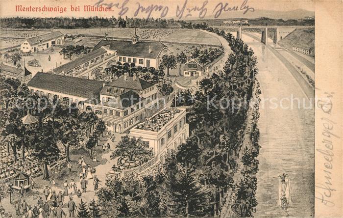 Muenchen Menterschwaige Schloss