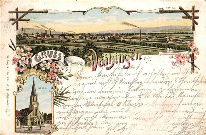 Vaihingen Stuttgart Kirche Panorama