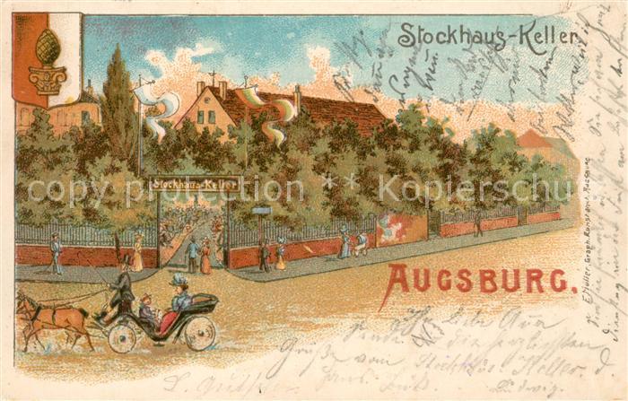 Augsburg Stockhaus Keller Restaurant