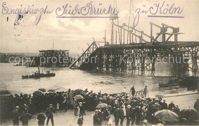 Koeln Rhein Suedbruecke Einsturz