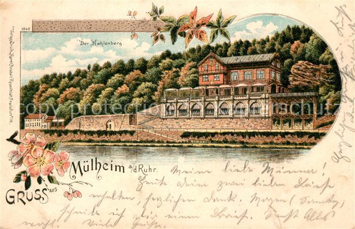 Muelheim Ruhr Kahlenberg