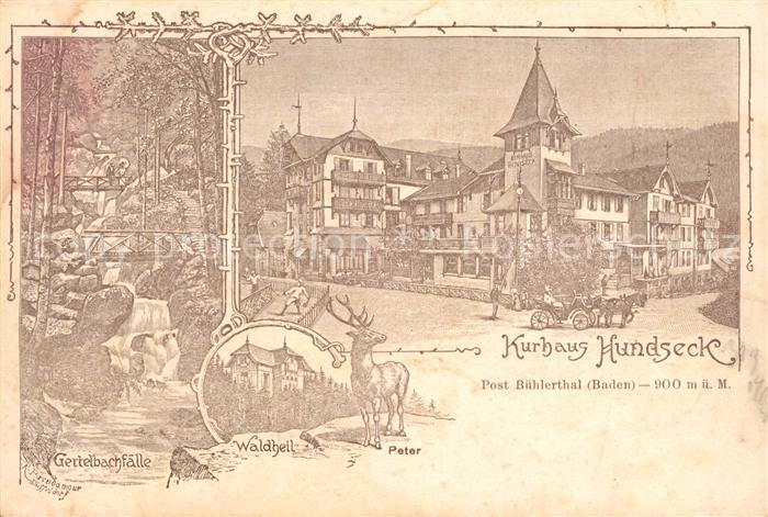 Hundseck Kurhaus Waldheil