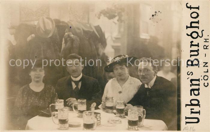 Koeln Rhein Urbans Burghof