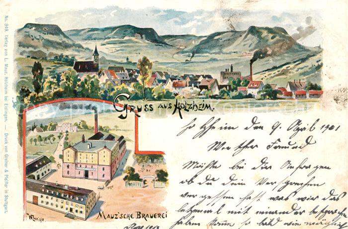 Holzheim Goeppingen Brauerei Panorama