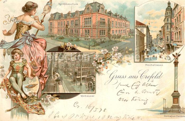 Krefeld Hochstrasse Webeschule