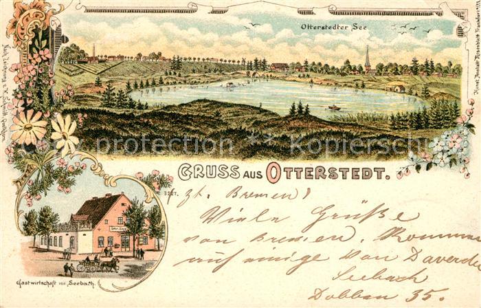 Otterstedt Niedersachsen Gasthaus Seebach See