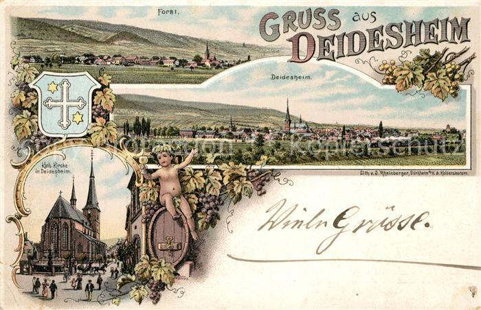 Deidesheim Kirche Panorama