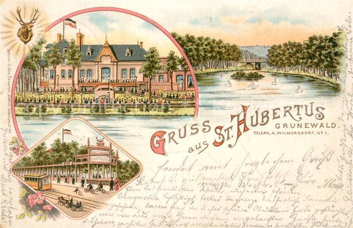 Grunewald Berlin St Hubertus