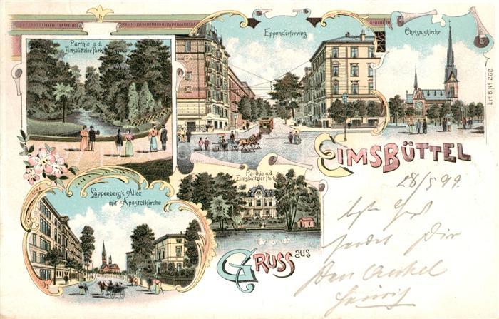 Eimsbuettel Eppendorferweg Christuskirche Park